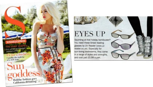 Sunday Express S Magazine UV Reader Feature