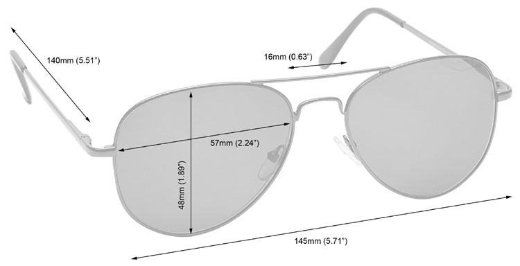 Reading Glasses Dimensions 8
