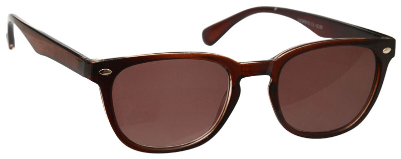 Sun Readers Reading Glasses Mens Womens UV400 Designer Style Brown UVSR015