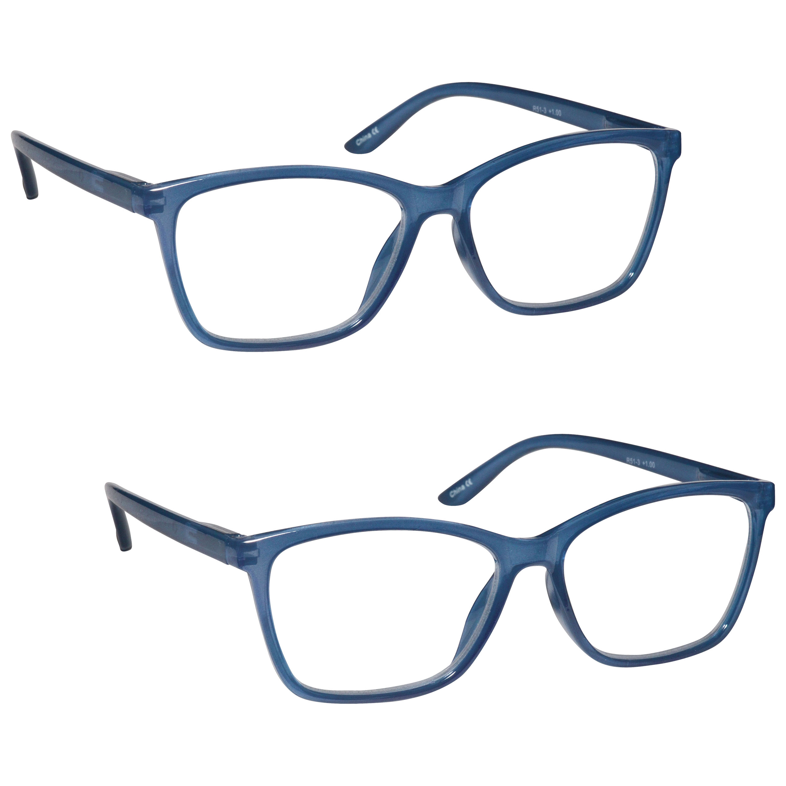 2 Packs Mens Large Designer Style Reading Glasses Spring Hinges Uv Reader Rr51 Ebay